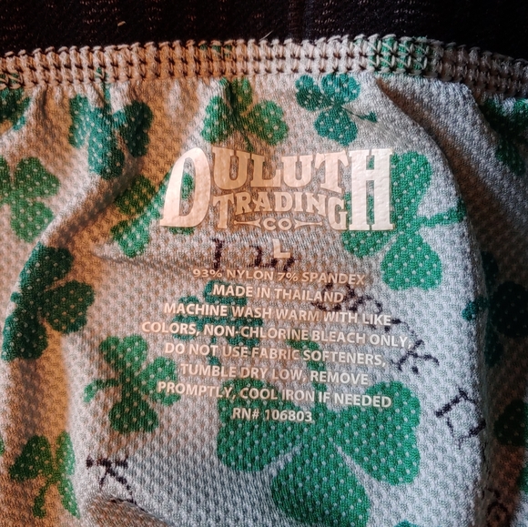 Excellent Used Condition Men's DULUTH Go Buck Naked Lucky Boxer Brief Size Large - Picture 2 of 11